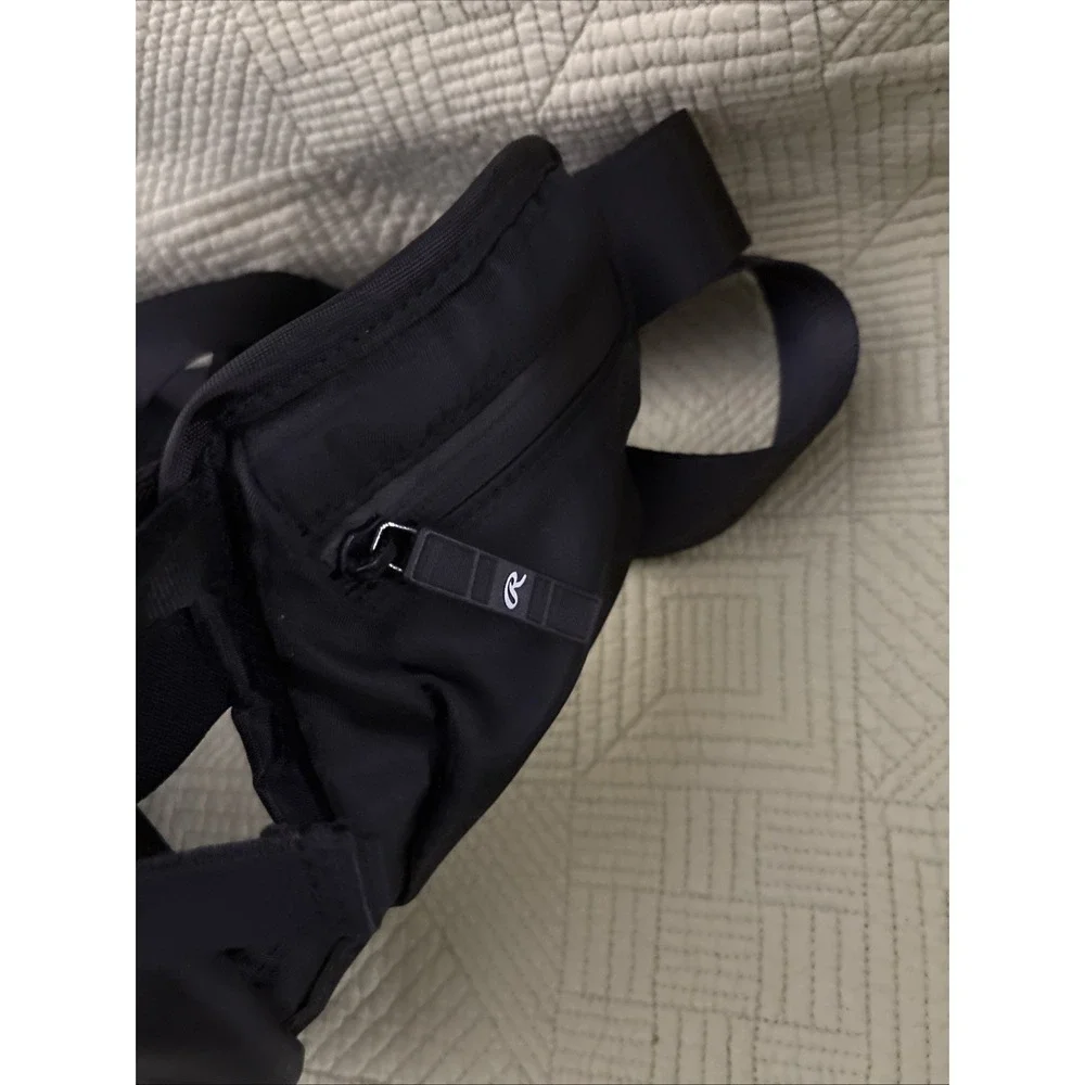 Rawlings Players Sling Bag Black Base/ Softball Crossbody Waist Pack 3 Sections